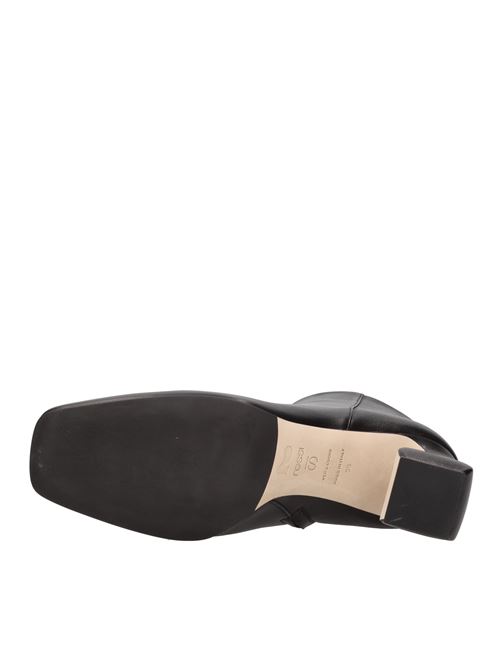 Leather ankle boots SI ROSSI | B00830-MNAG01-1000-310NERO